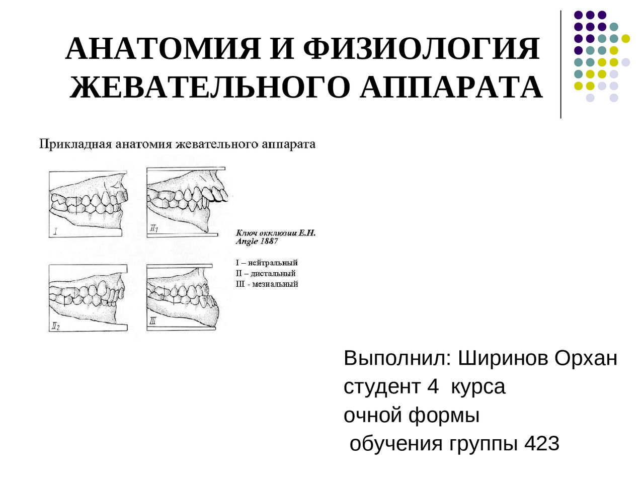 ПРЕЗЕНТАЦИИ ПО СТОМАТОЛОГИИ - Docsity