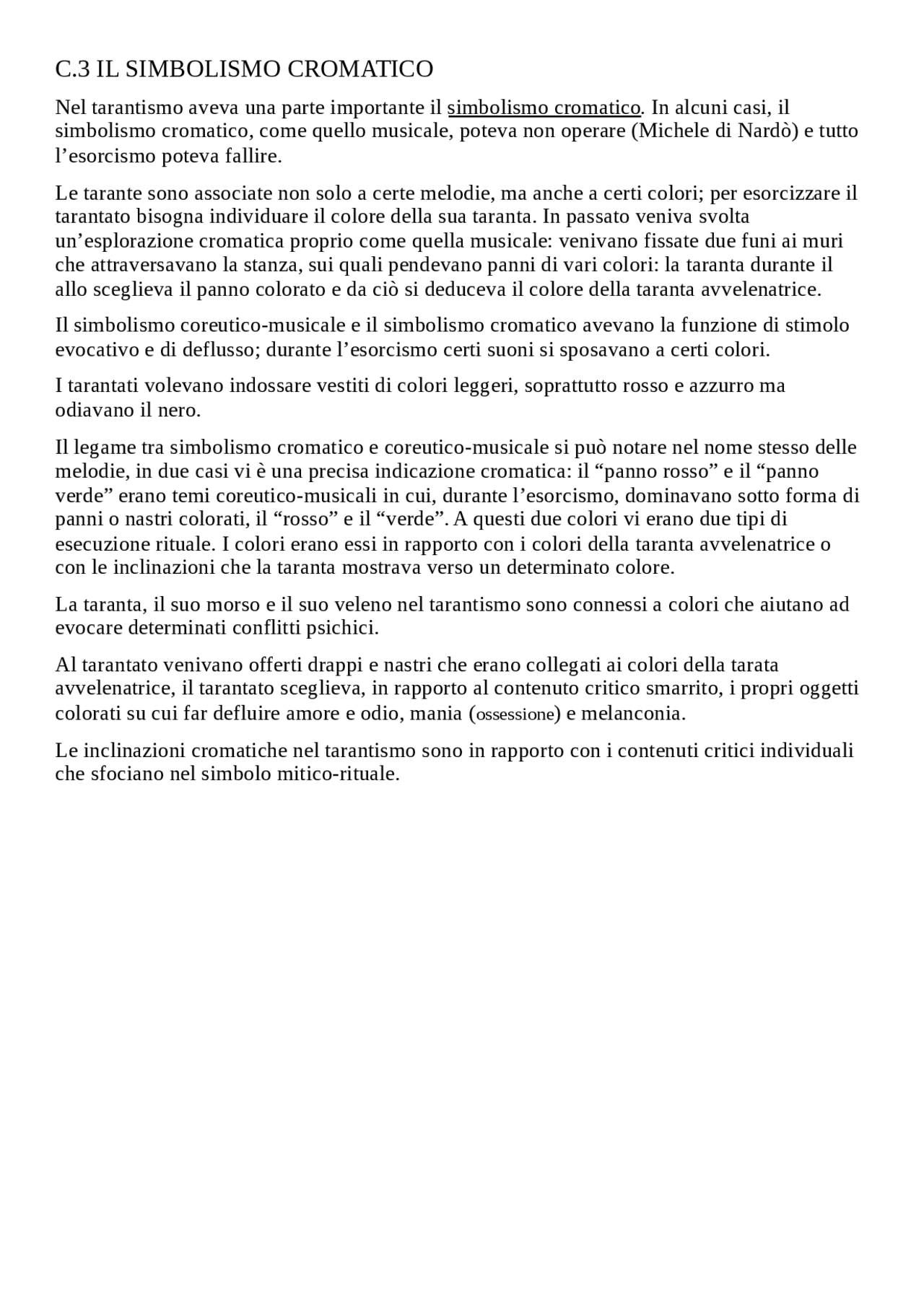 La terra del rimorso - Docsity