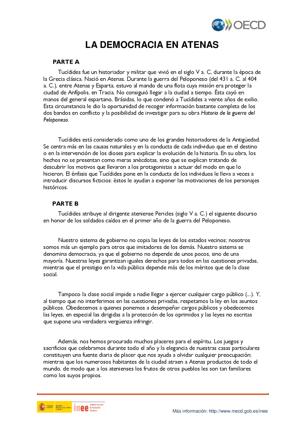 La democracia en Atenas - Docsity