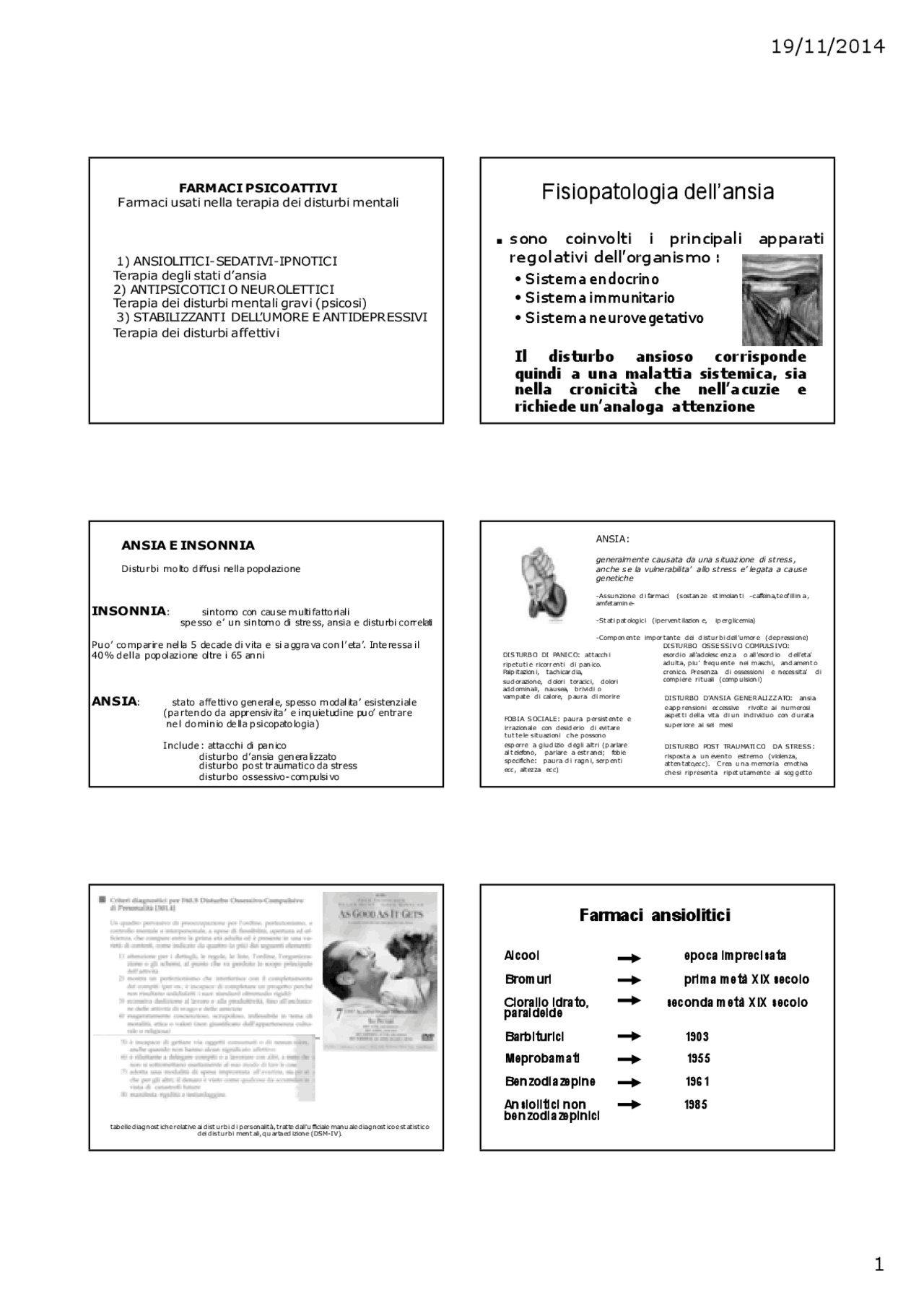 Ansiolitici sedativo ipnotici Docsity