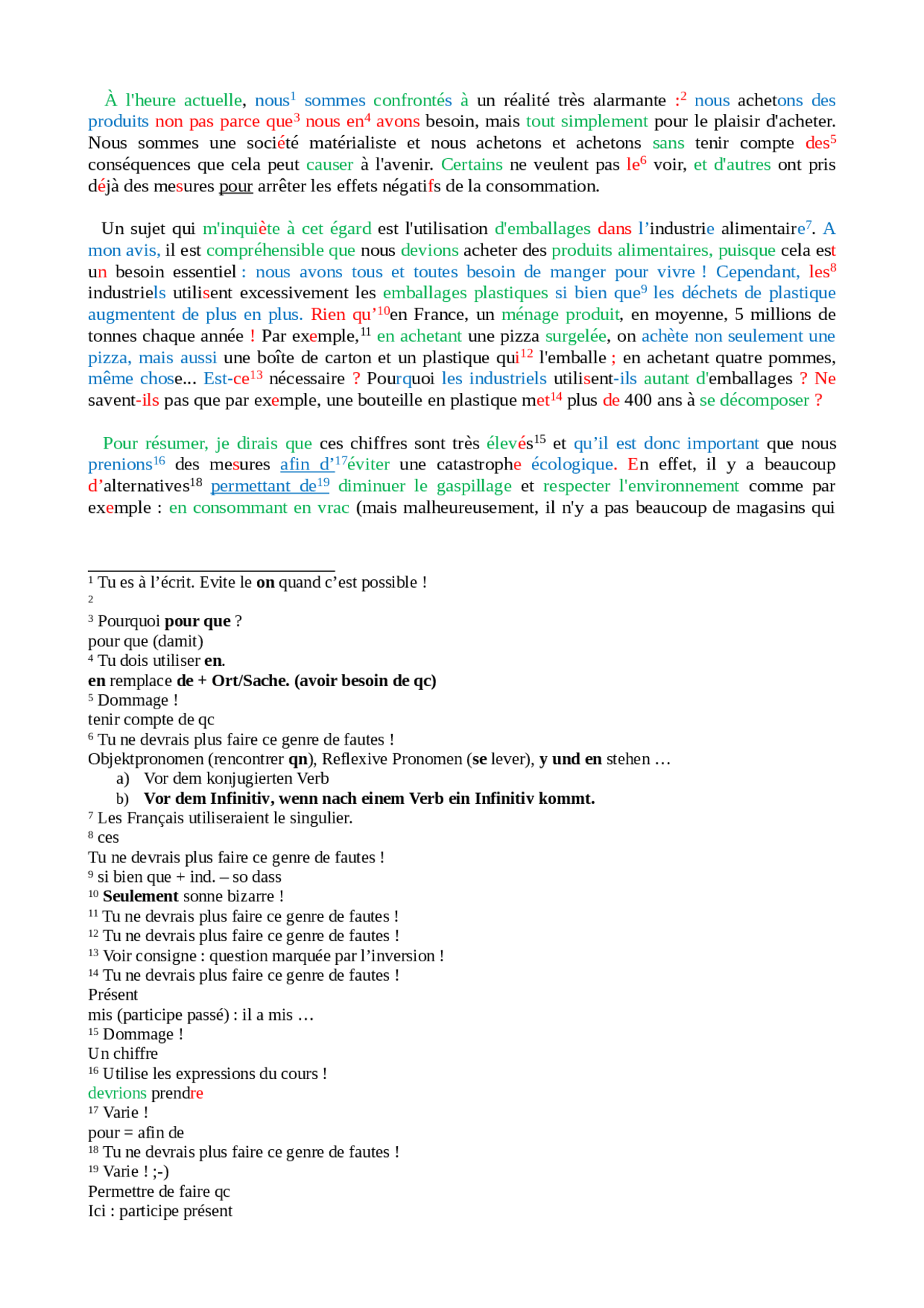 Frances Documento Redaccion Corregida Nivel B1 Apuntes De Franc s frances-documento-redaccion-corregida-nivel-b1-apuntes-de-franc-s