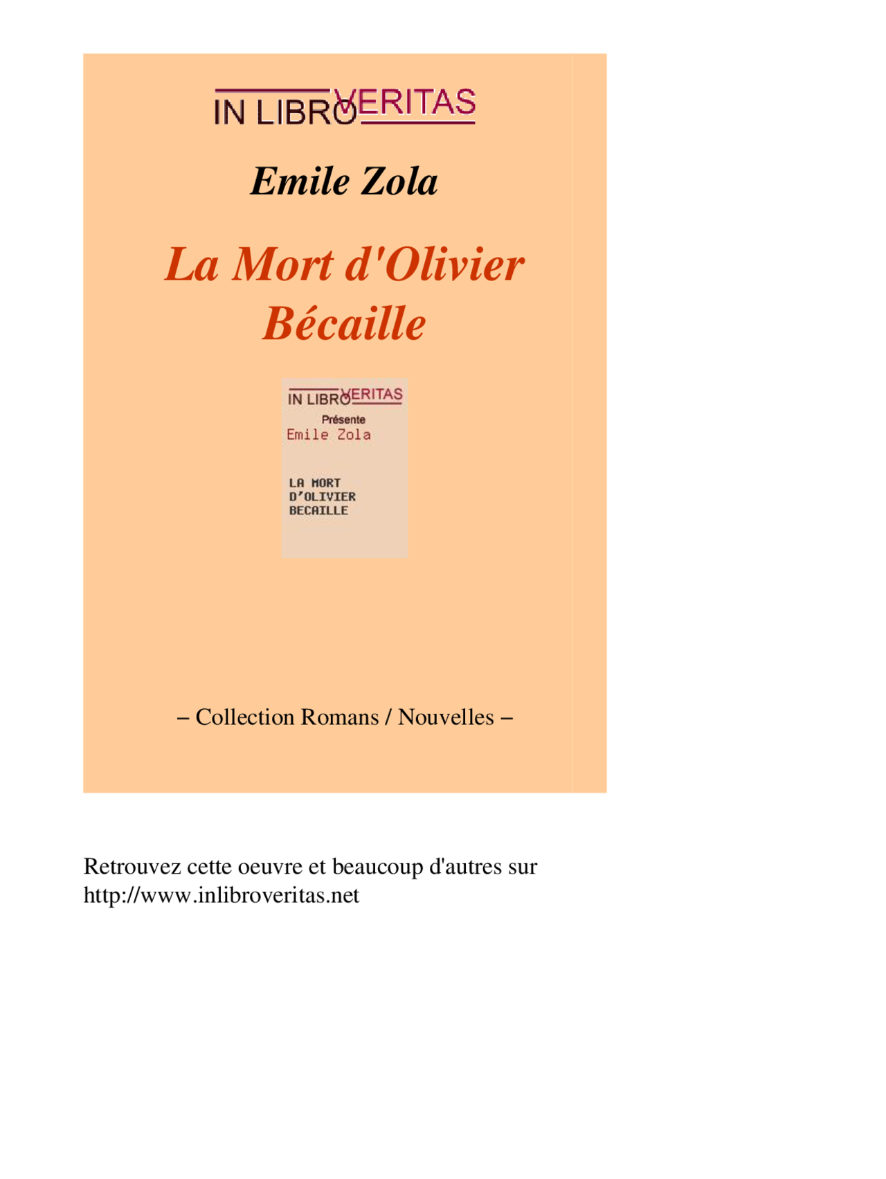 La Mort D Olivier Bécaille Fiche De Lecture La Mort d'Olivier Bécaille | Lectures Littérature française | Docsity