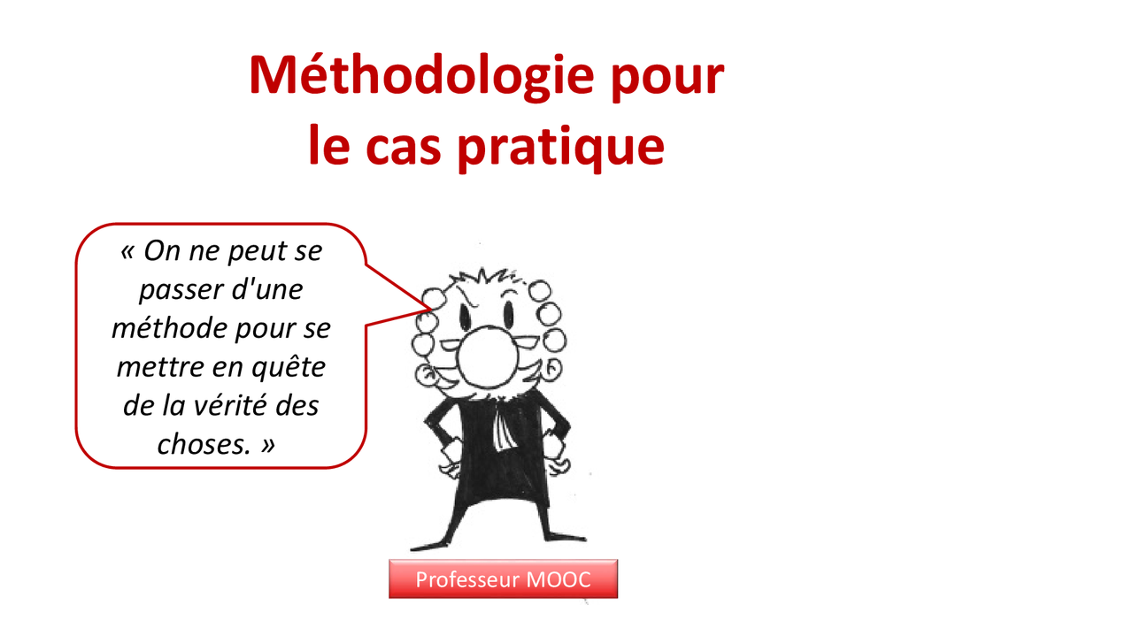 Exemple de cas pratique | Slides Droit | Docsity