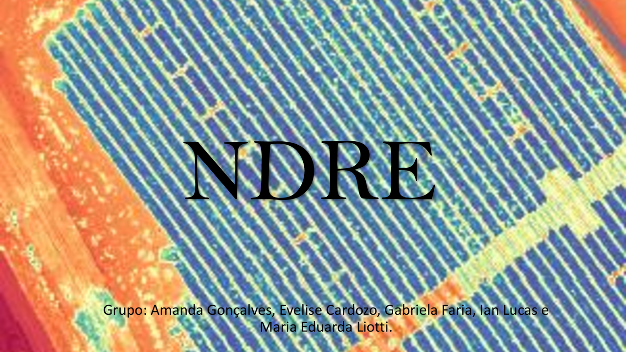 NDRE–Normalized Difference Red Edge - Docsity