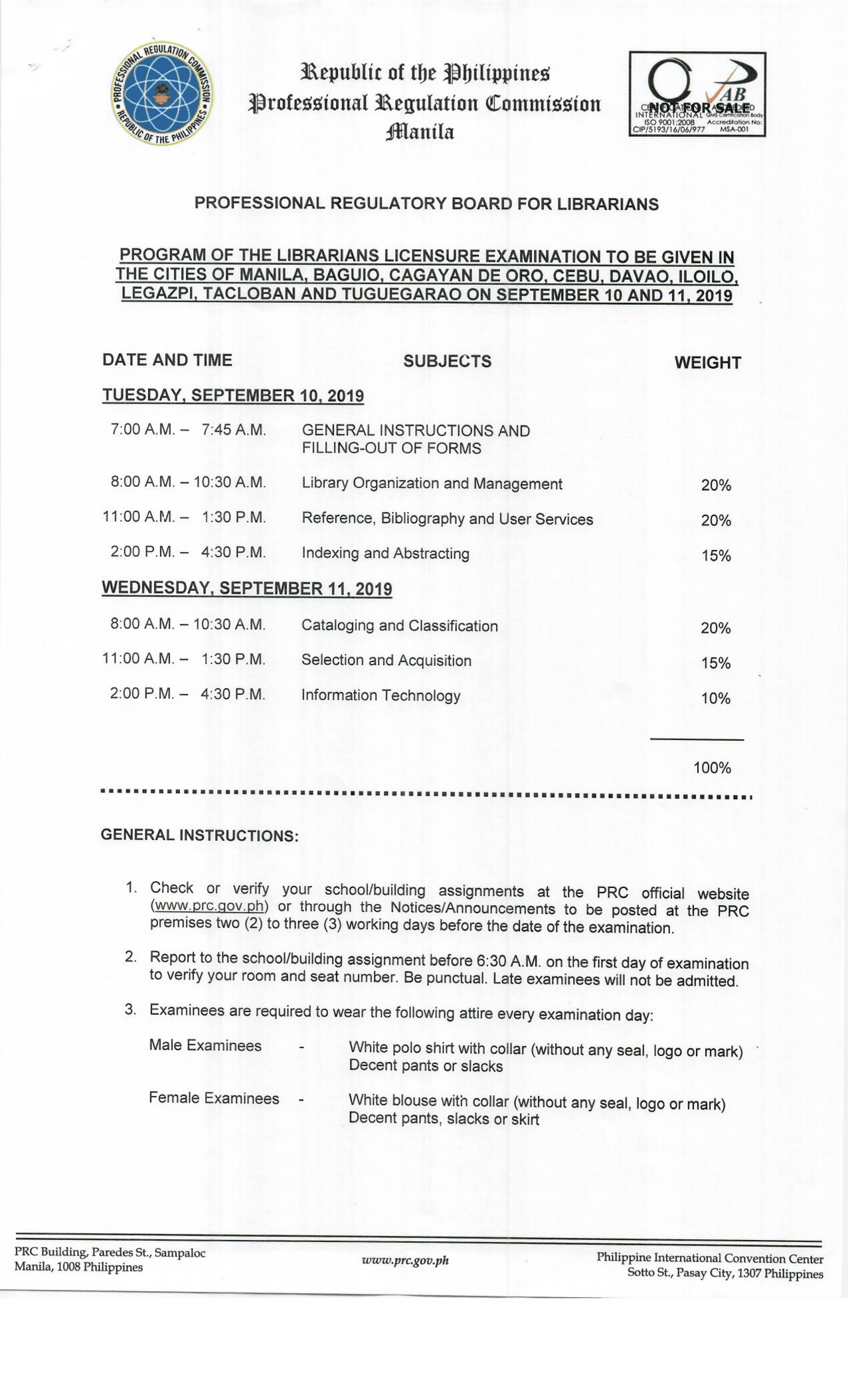 Program for librarian | Study notes Library science - Docsity