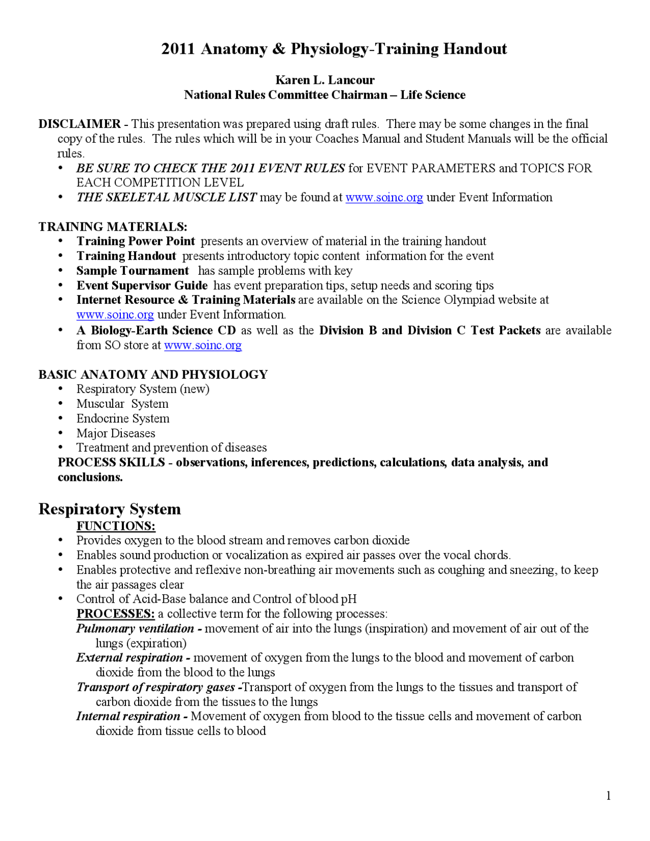 Anatomy and physiology cheat sheet Docsity