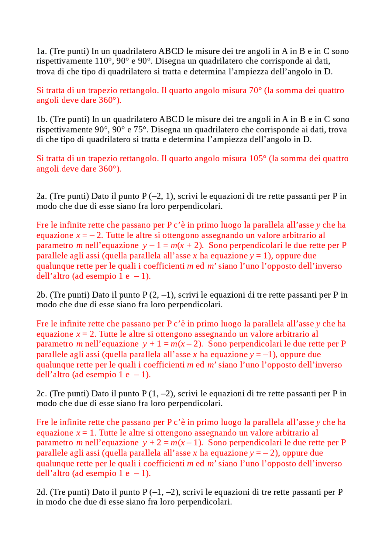 Fondamenti matematica - Docsity