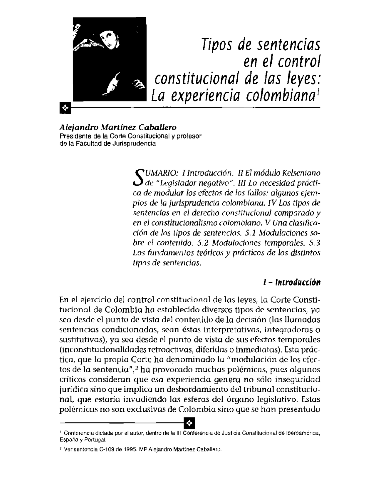 Tipos de sentencia en colombia - Docsity