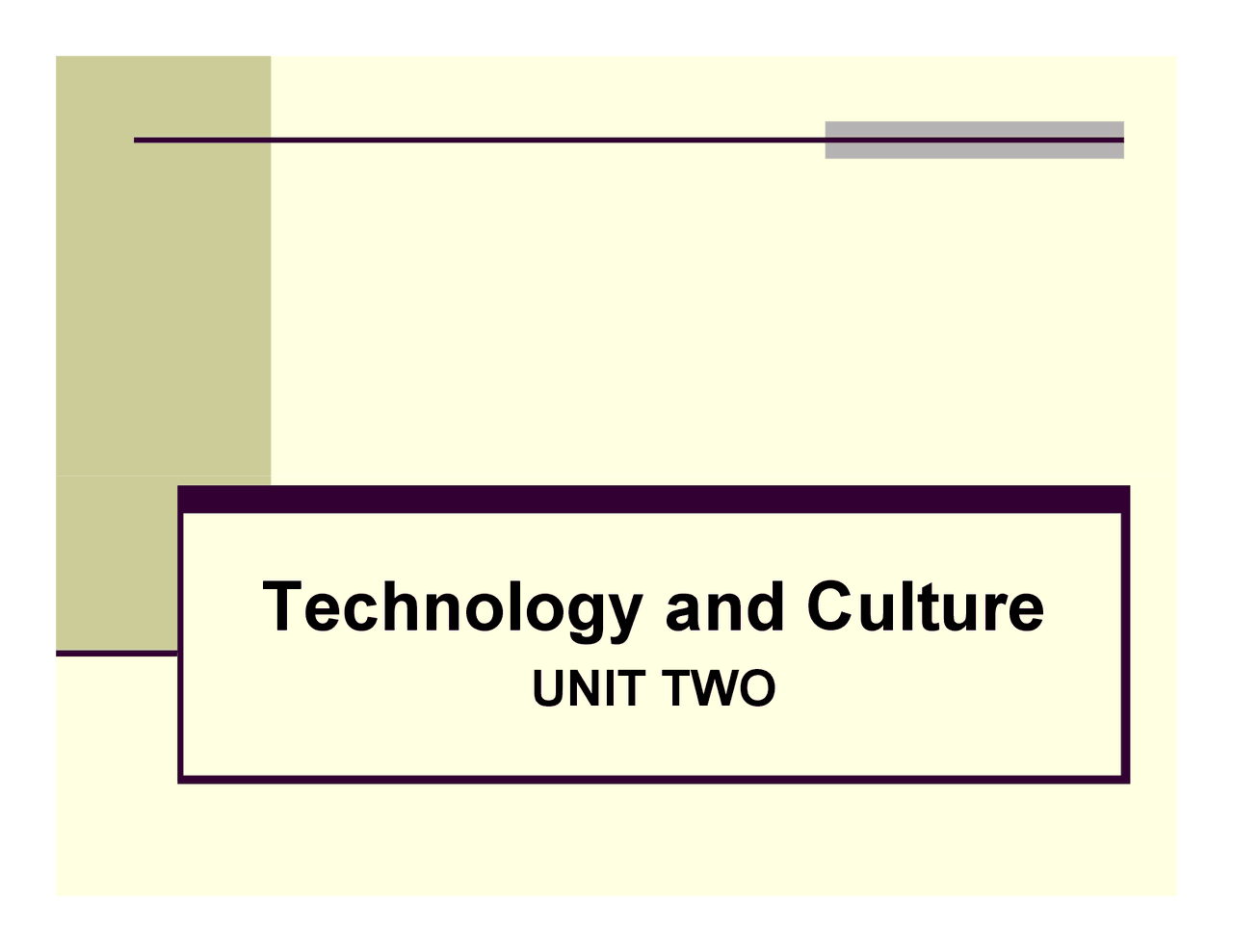 Technology and culture 44 Docsity