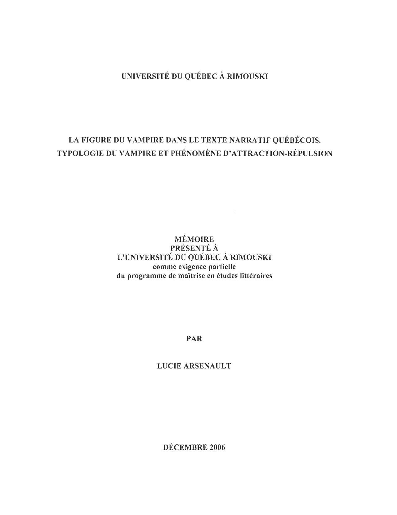 De Quel Mot Allemand Vient Le Nom Vampire La figure du vampire dans le texte narratif québécois. Typologie du vampire  et phénomène d'attraction-répulsion | Notes Lignes directrices pour  l'analyse des textes littéraires | Docsity