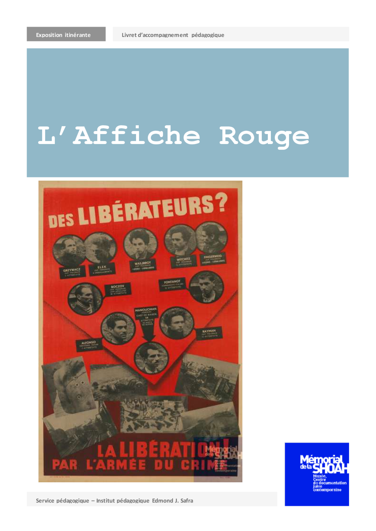 L'affiche rouge - Docsity