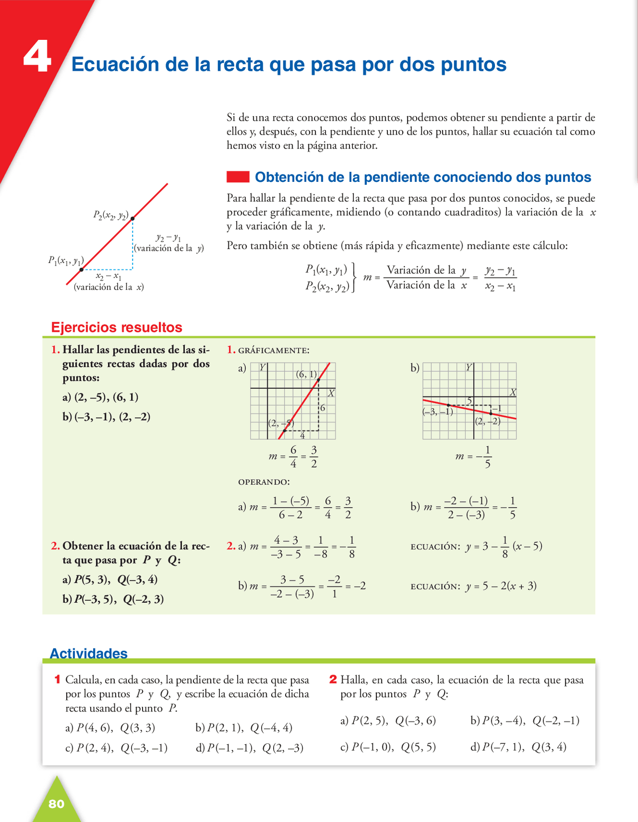 Ecuación de la recta que pasa por dos puntos ejercicios resueltos Docsity Ecuación de la recta que pasa por dos puntos ejercicios resueltos Docsity