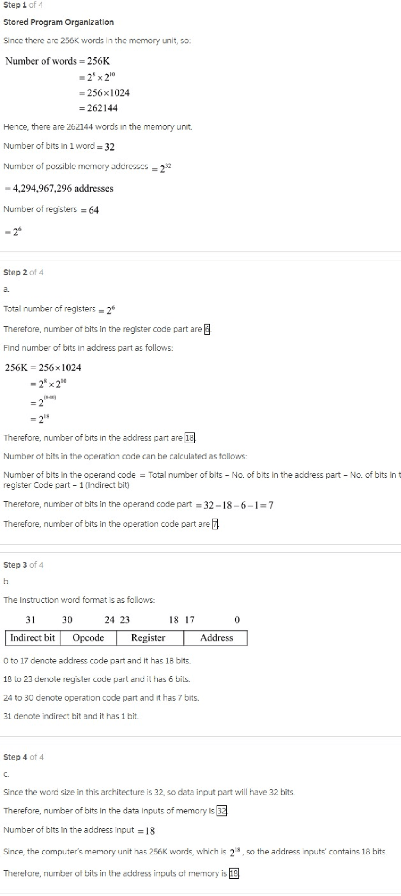 Solutions for computer architecture - Docsity