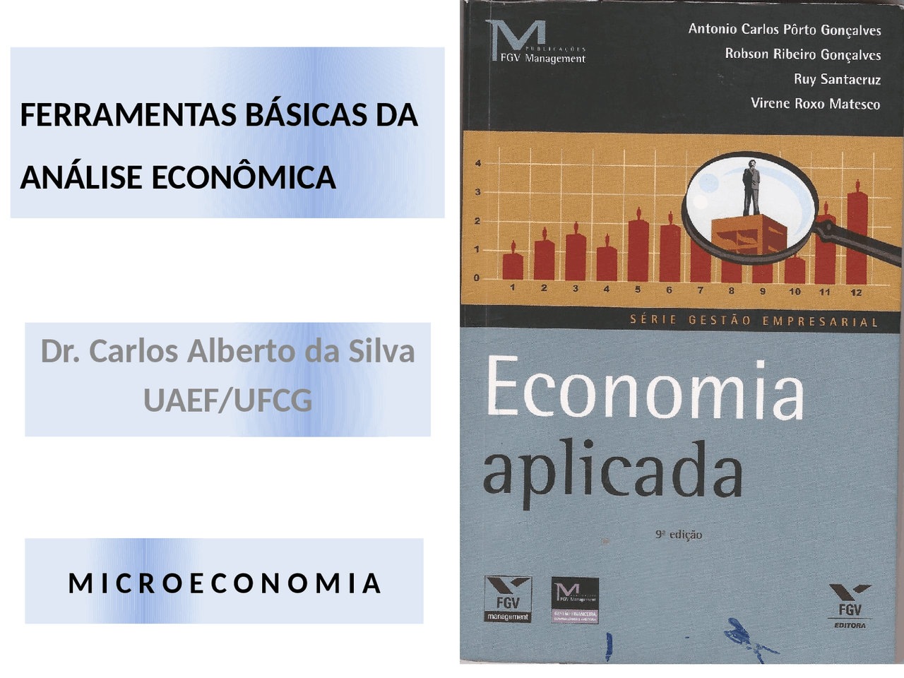 FERRAMENTAS BASICAS DA ANALISE ECONOMICA | Slides Economia | Docsity