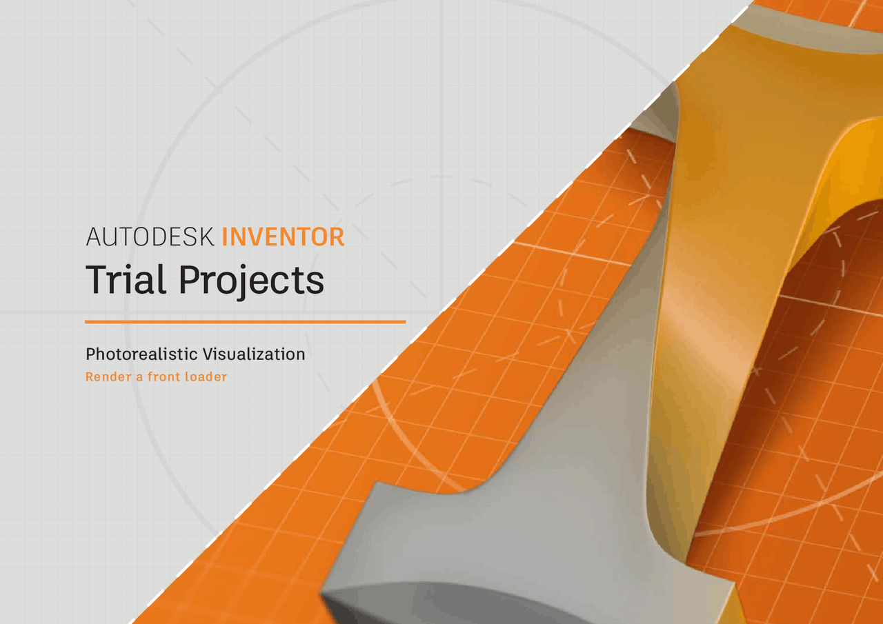 Example Ambient Style Rendering Inventor Tutorial Render Fotorealístico - Autodesk Inventor - Docsity