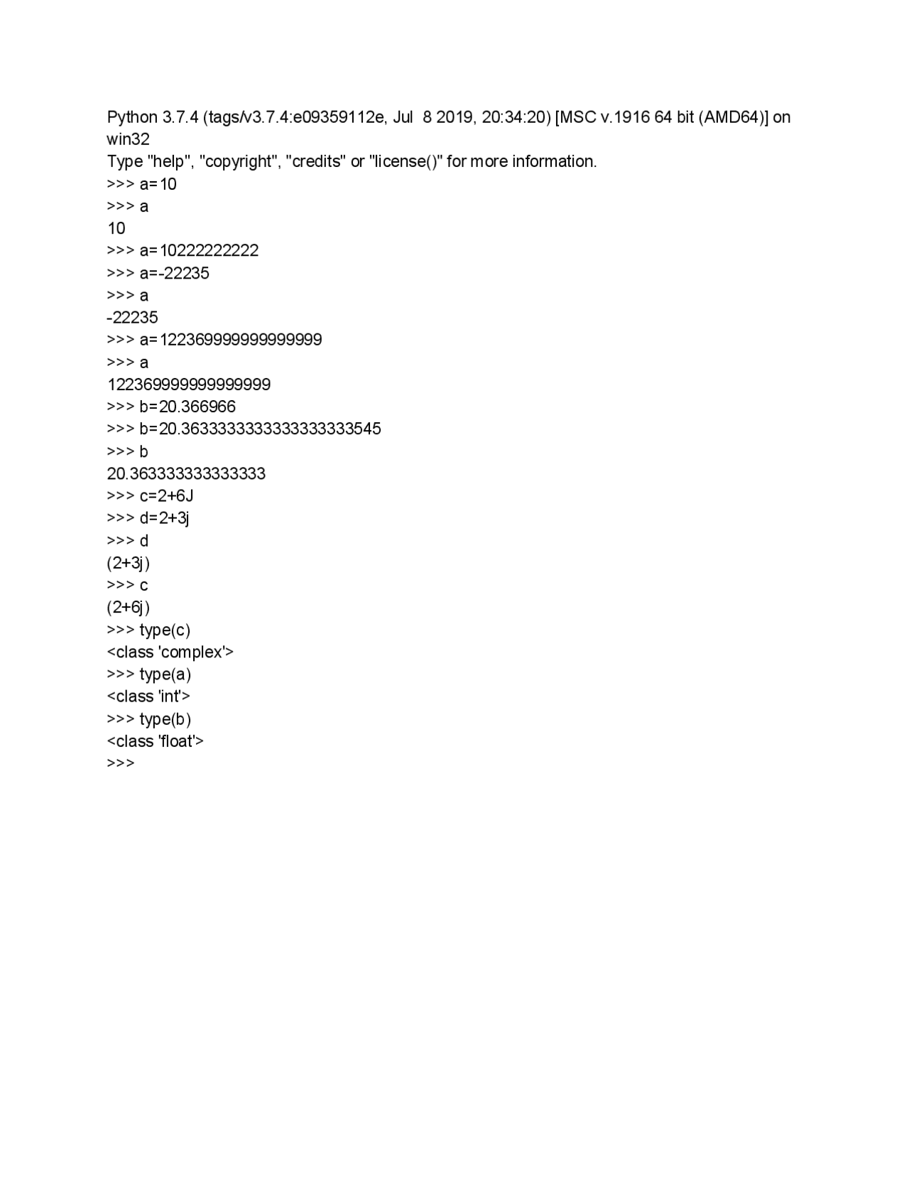 Basics of python in data science - Docsity