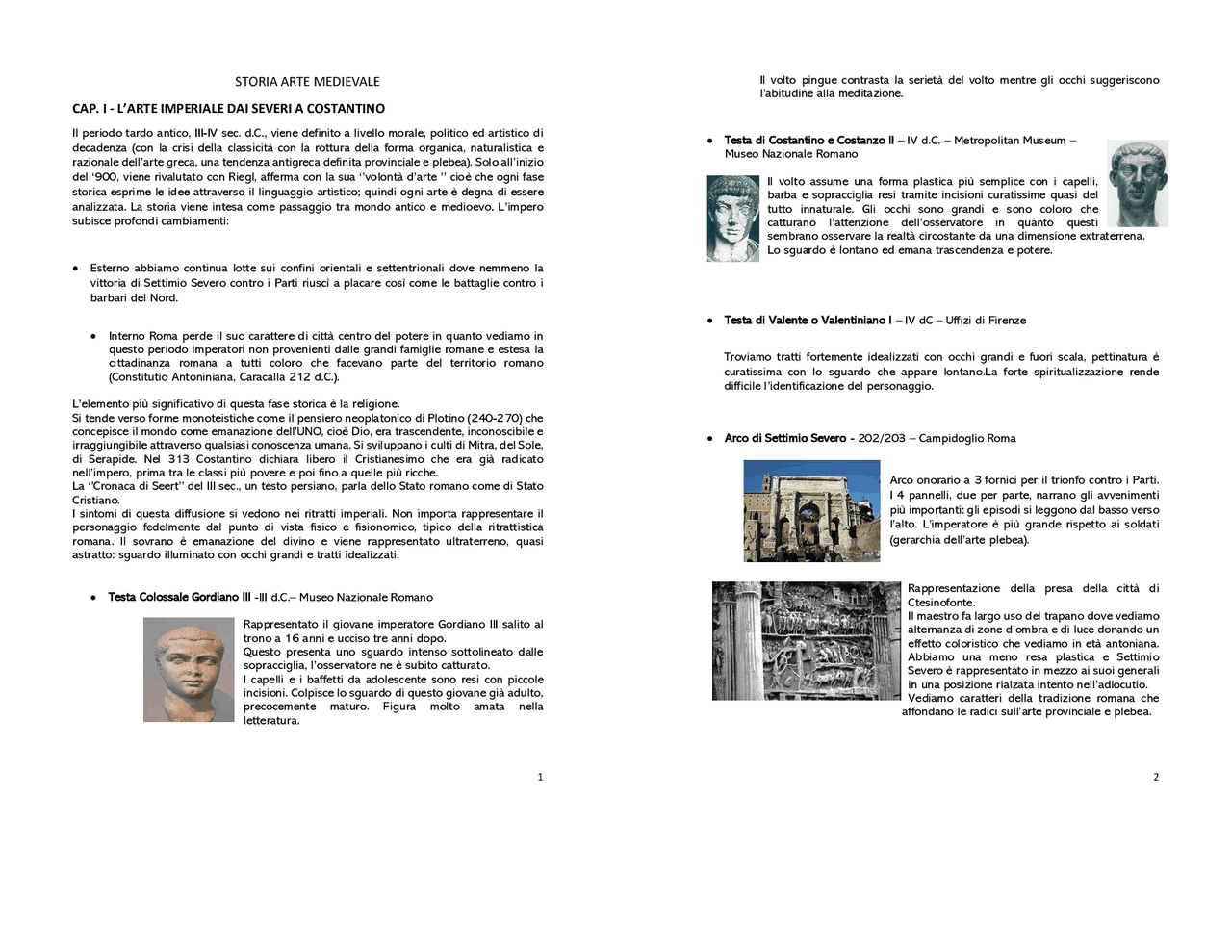 Arte nel tempo vol.1 tomo 1-2 - Docsity