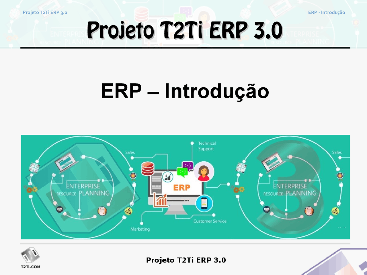 Introdução ERP Java - Projeto T2Ti ERP 3.0 - Docsity