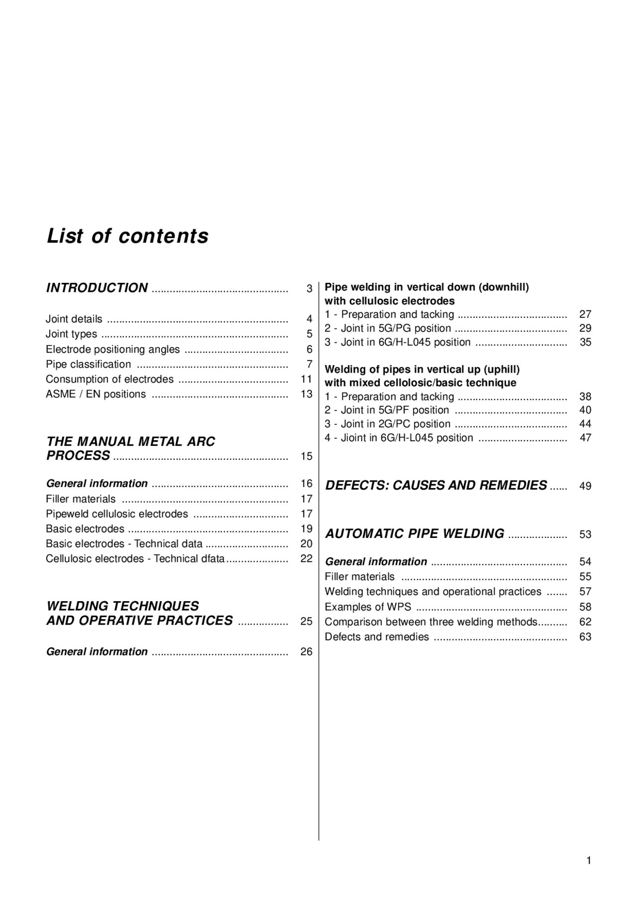 Welding Pipeline Handbook - Docsity