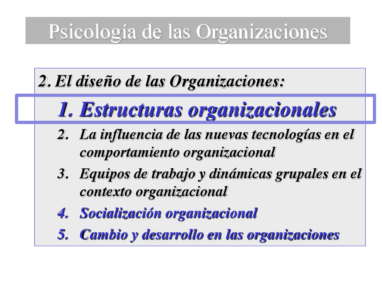 Capítulo 5 Psicologia de las organizaciones | Apuntes de Psicología