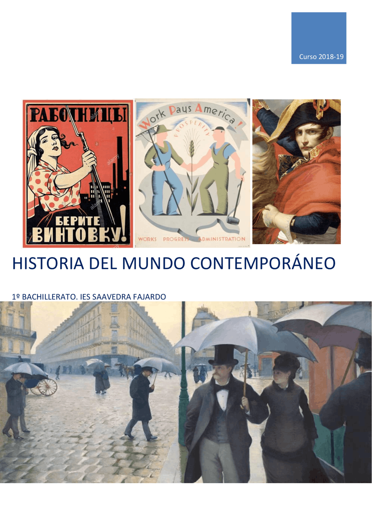Historia del mundo contemporaneo - Docsity