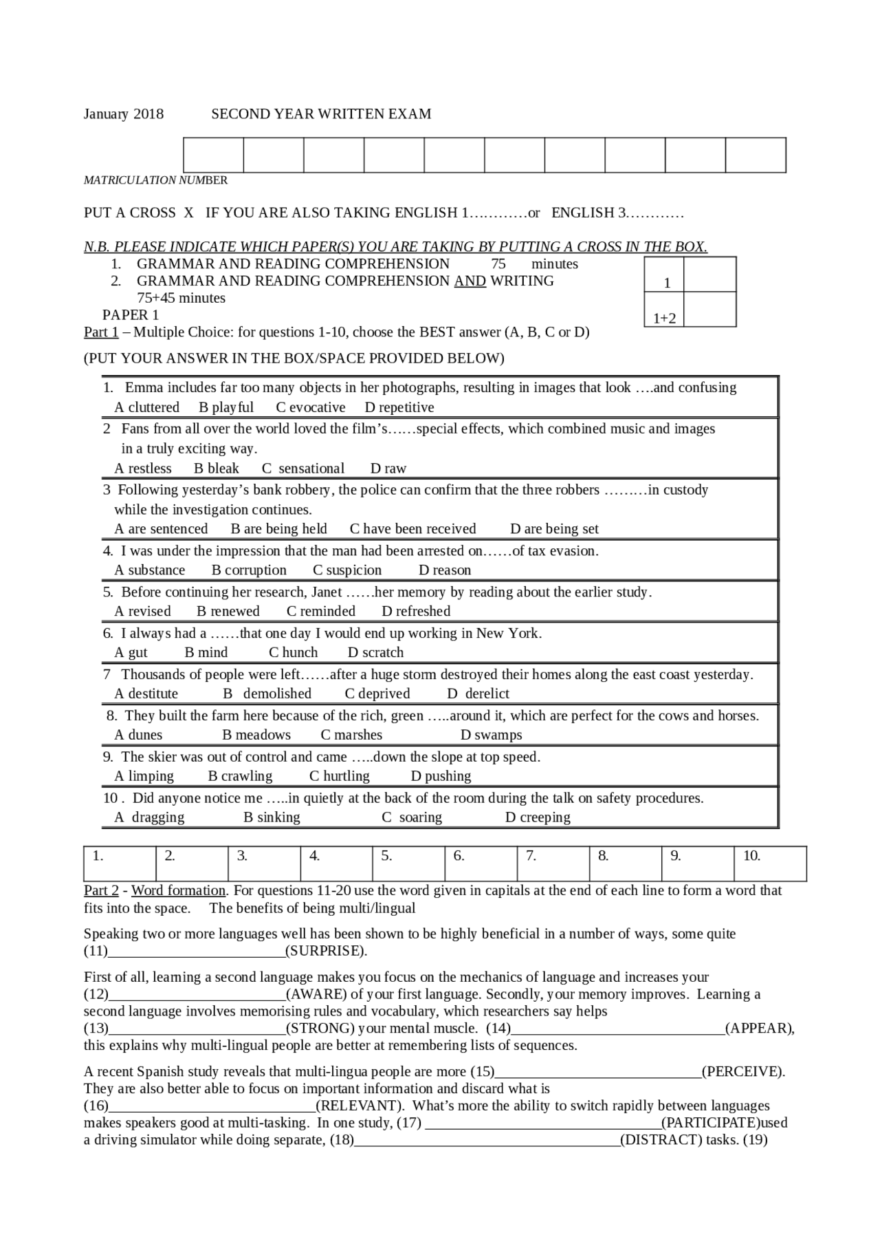 Lingua Inglese Prove D Esame Listening Docsity Lingua Inglese Prove D Esame Listening Docsity