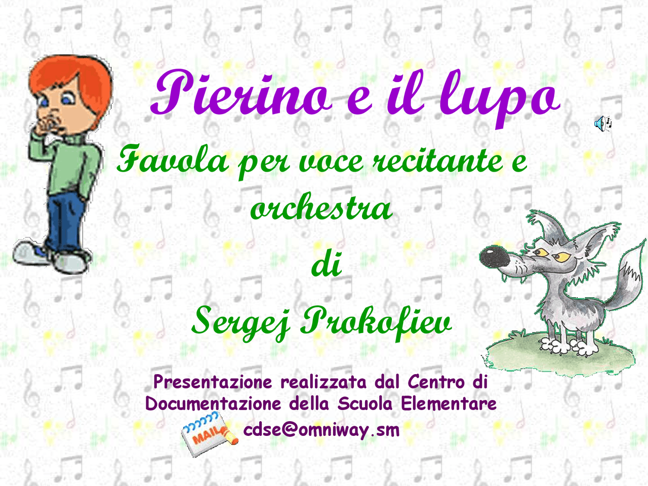 favola pierino e il lupo