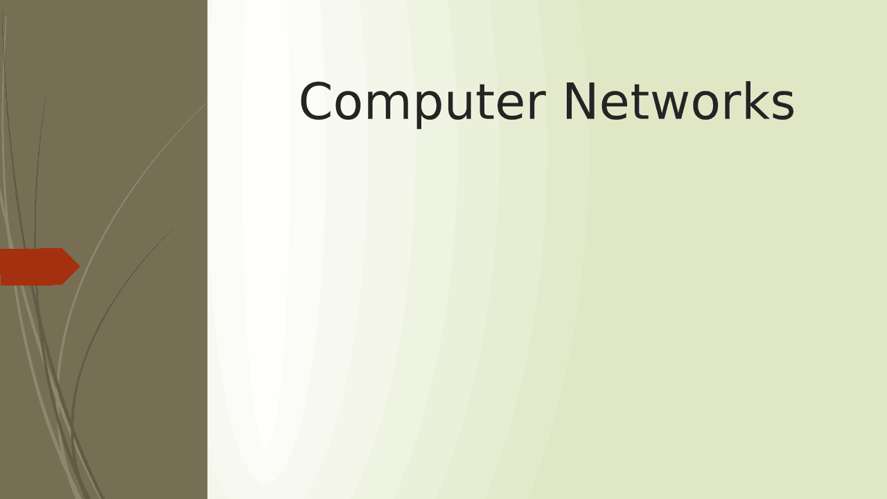 Lecture 4 CN IP Revision | Lecture notes Network Design | Docsity