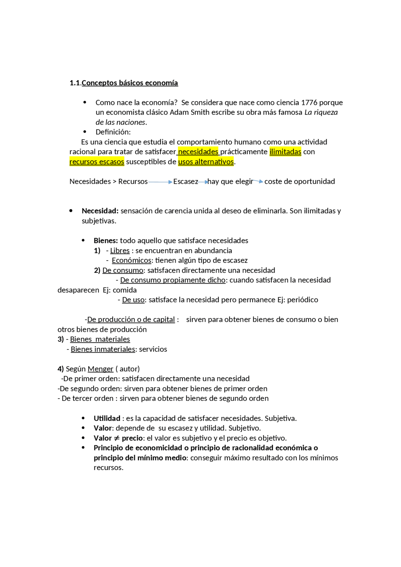 Resumen Tema 1 Economia De La Empresa Docsity