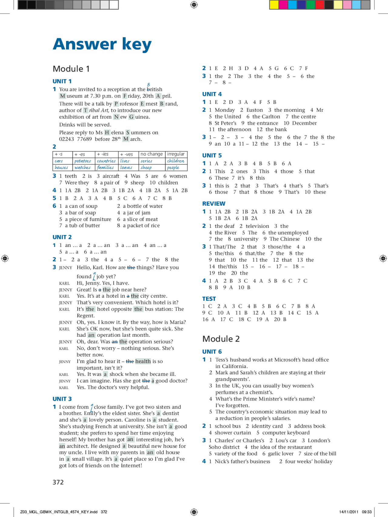 My grammar lab b1 b2 - Docsity