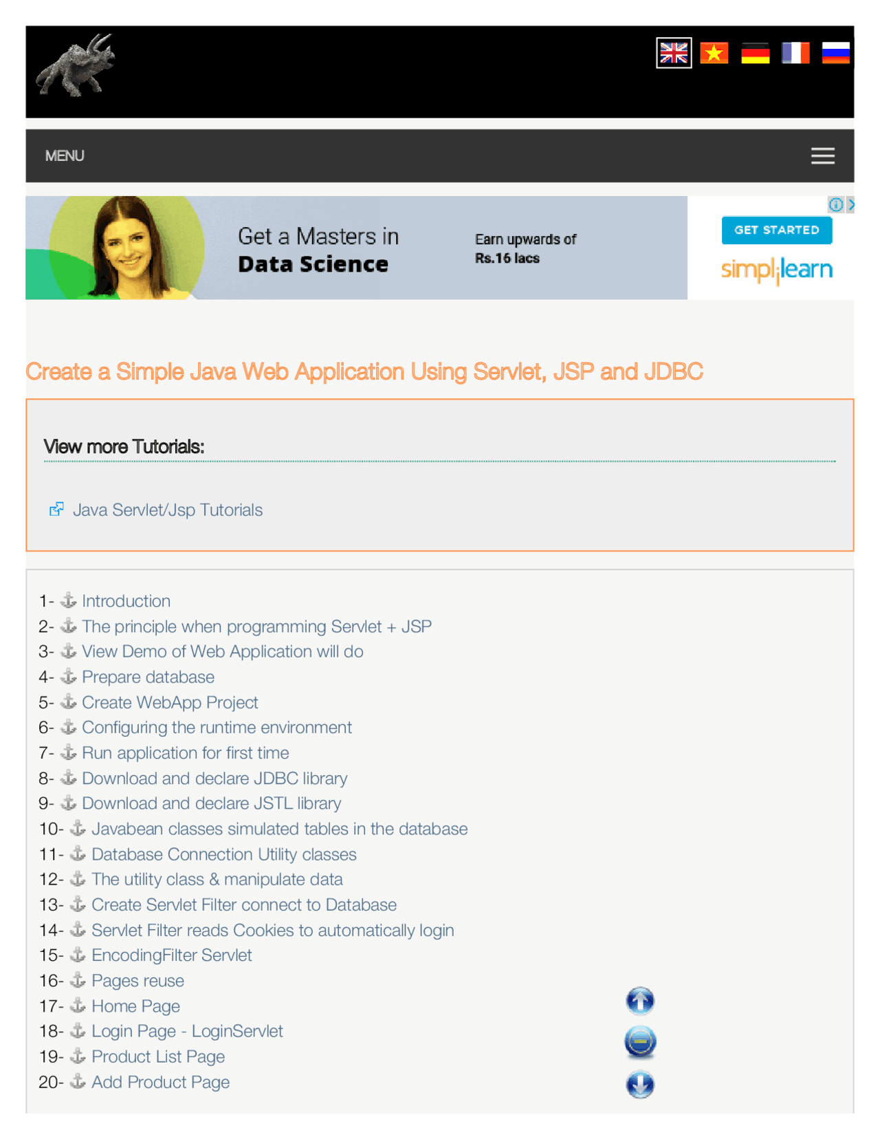 Create a Simple Java Web Application Using Servlet, JSP and JDBC - Docsity