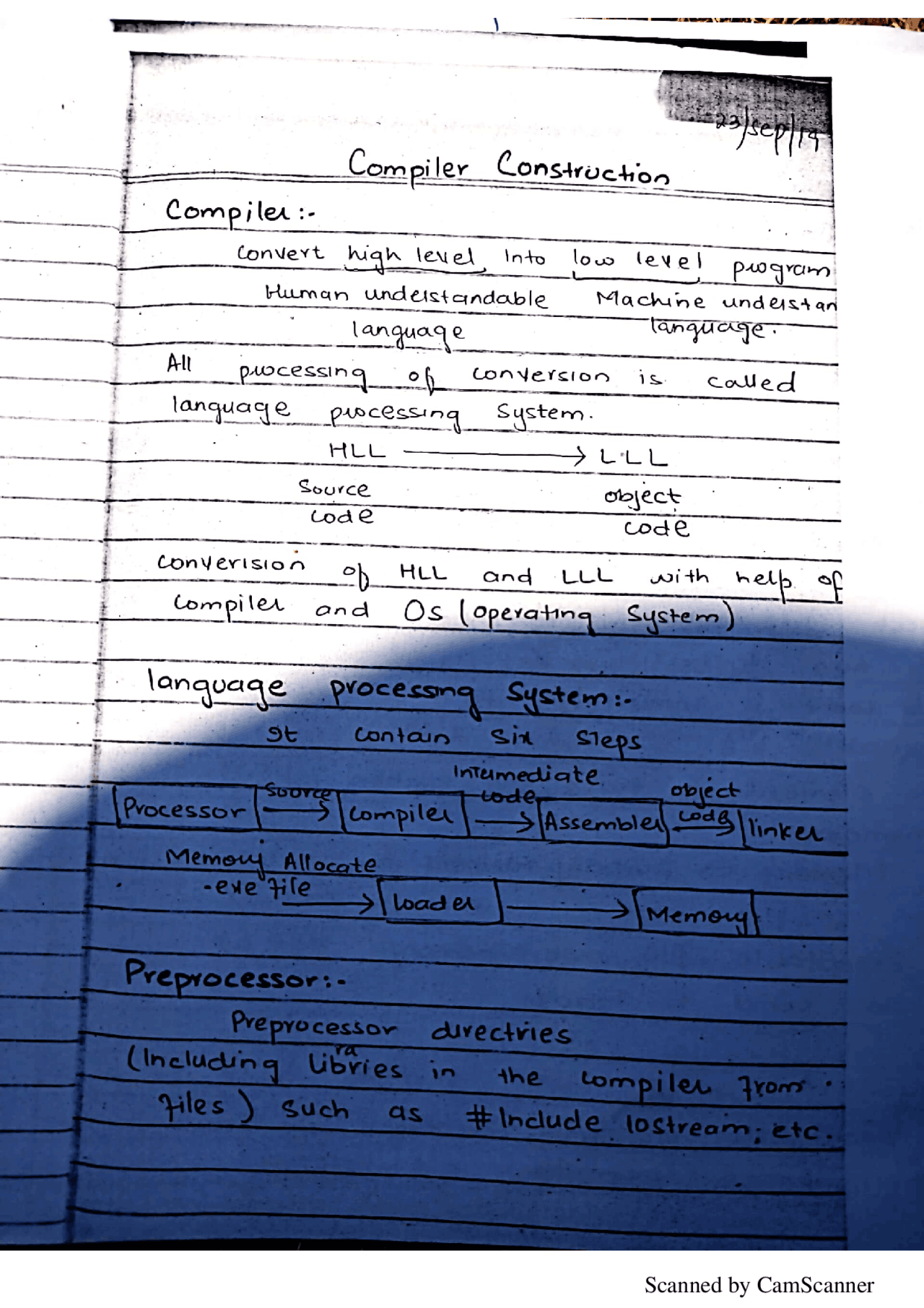 Compiler construction notescompiler construction notes - Docsity