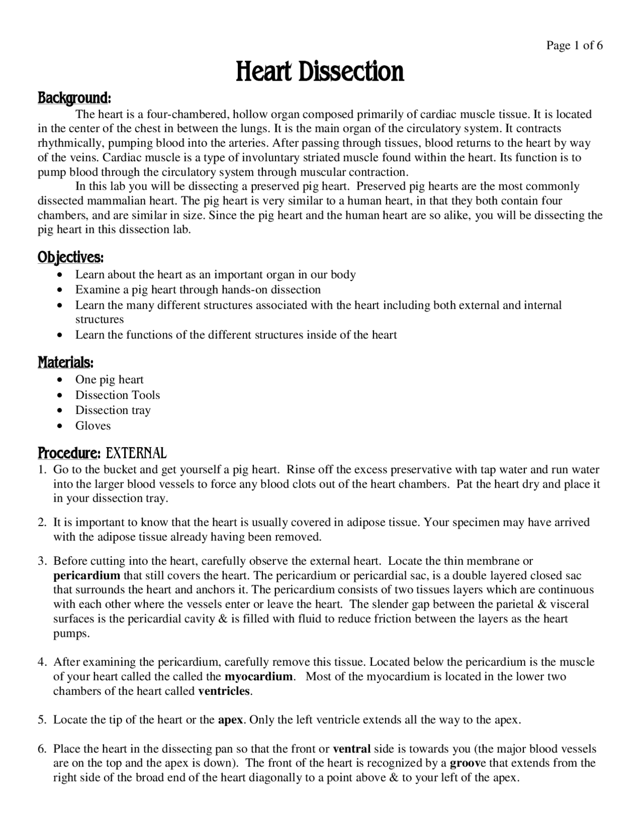 Dissection Write Up Lab result and lab answer dissection | Study Guides, Projects, Research ...