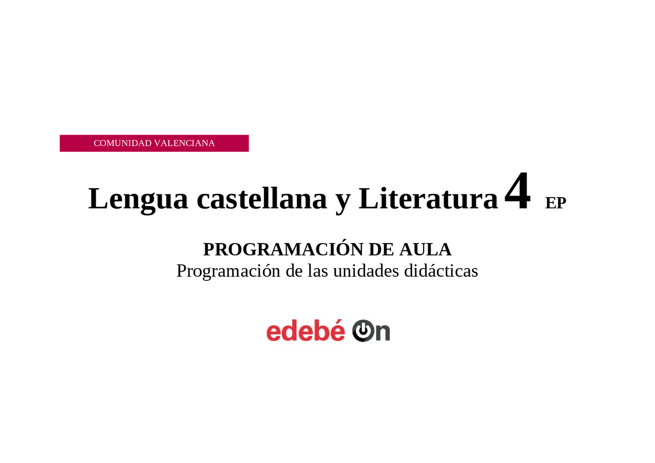 Lengua 4 primaria repaso - Docsity