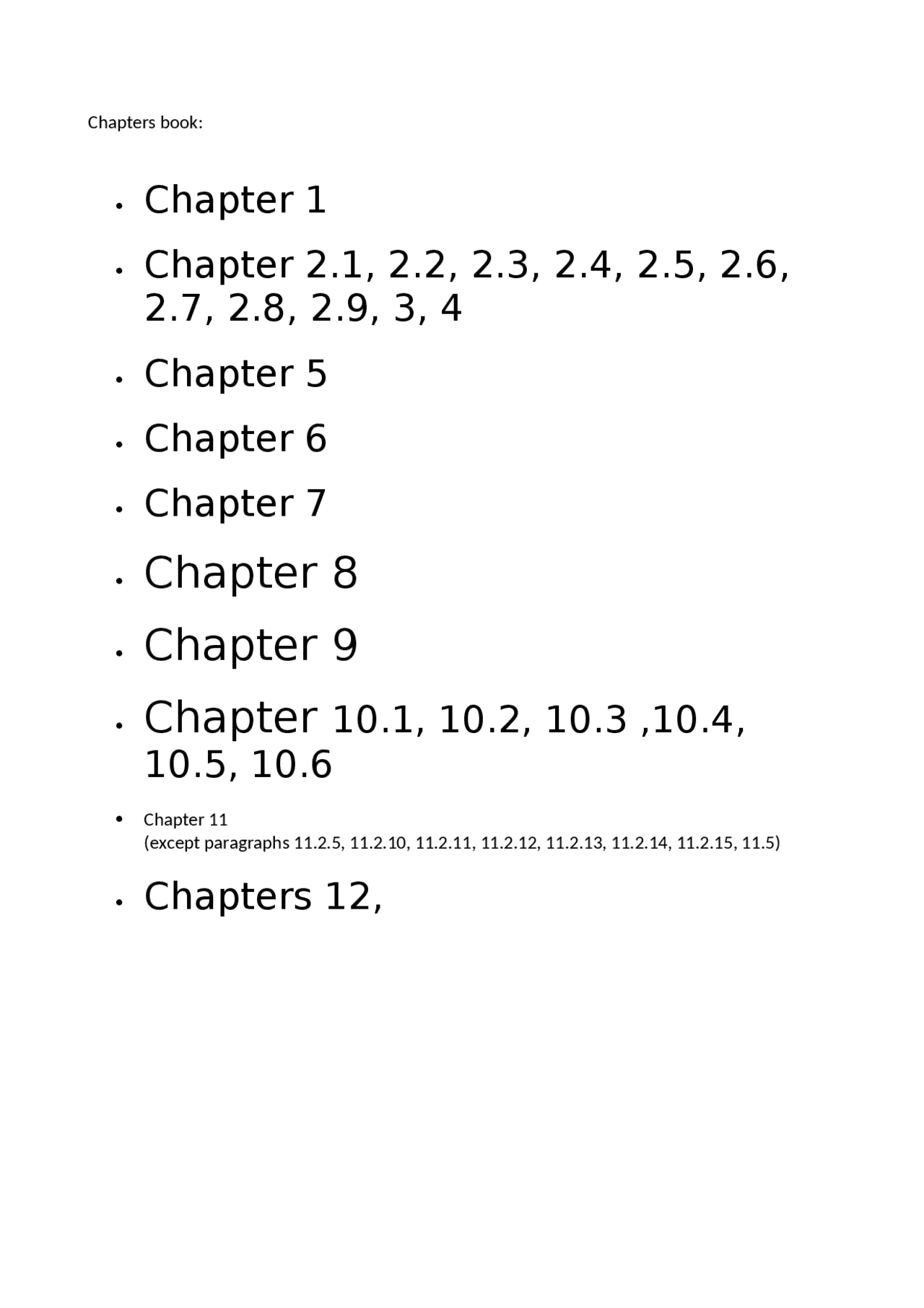 Python book chapters - Docsity