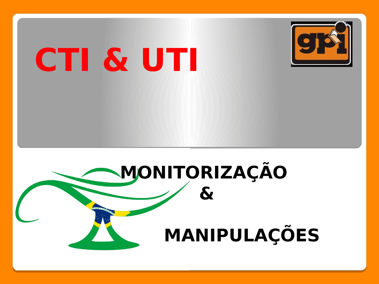 CTI e UTI centro e unididade de terapia intensiva - Docsity