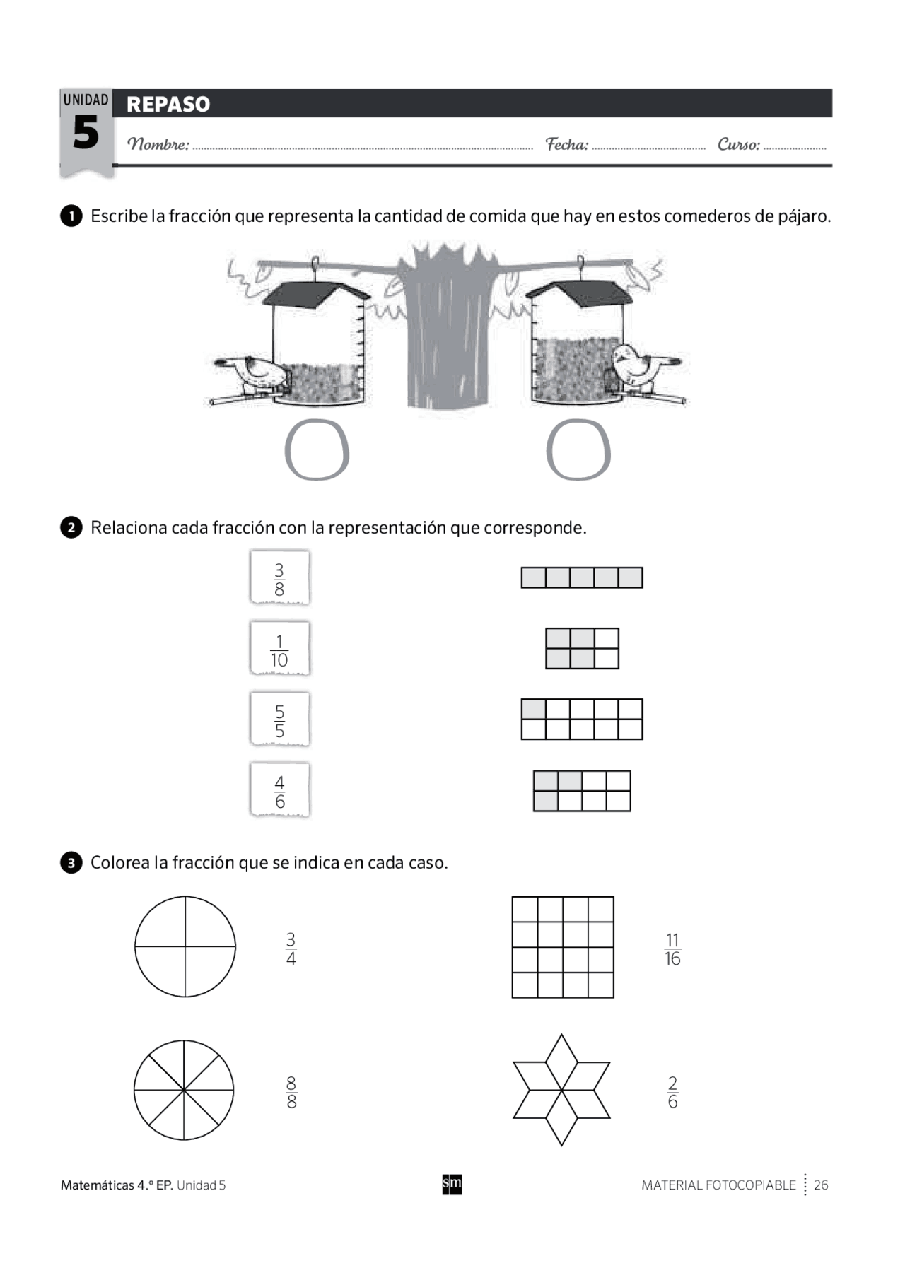 Matematicas 4 primaria. Tema 5 repaso | Ejercicios de Matemáticas | Docsity