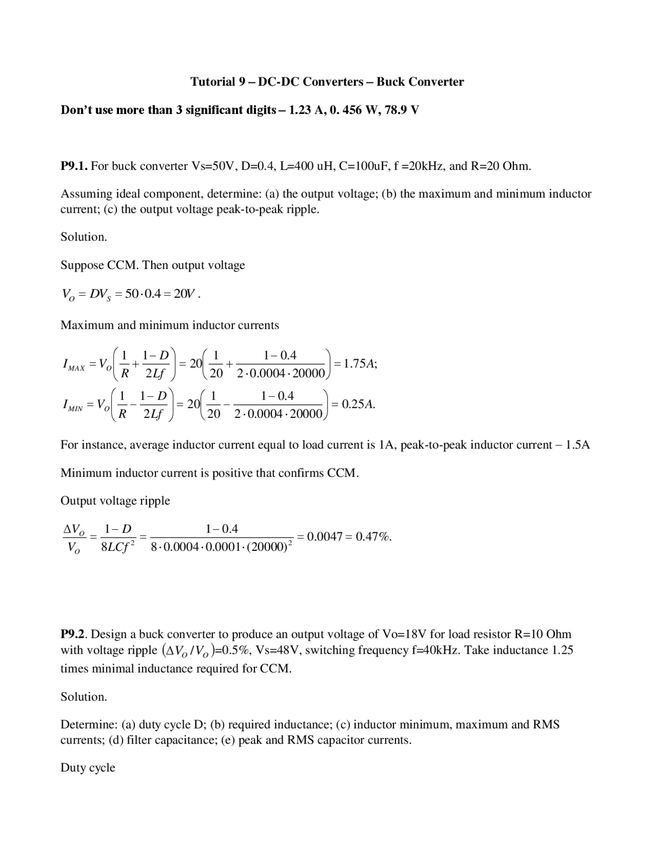 Advanced Power Electronics Circuit Diagram
