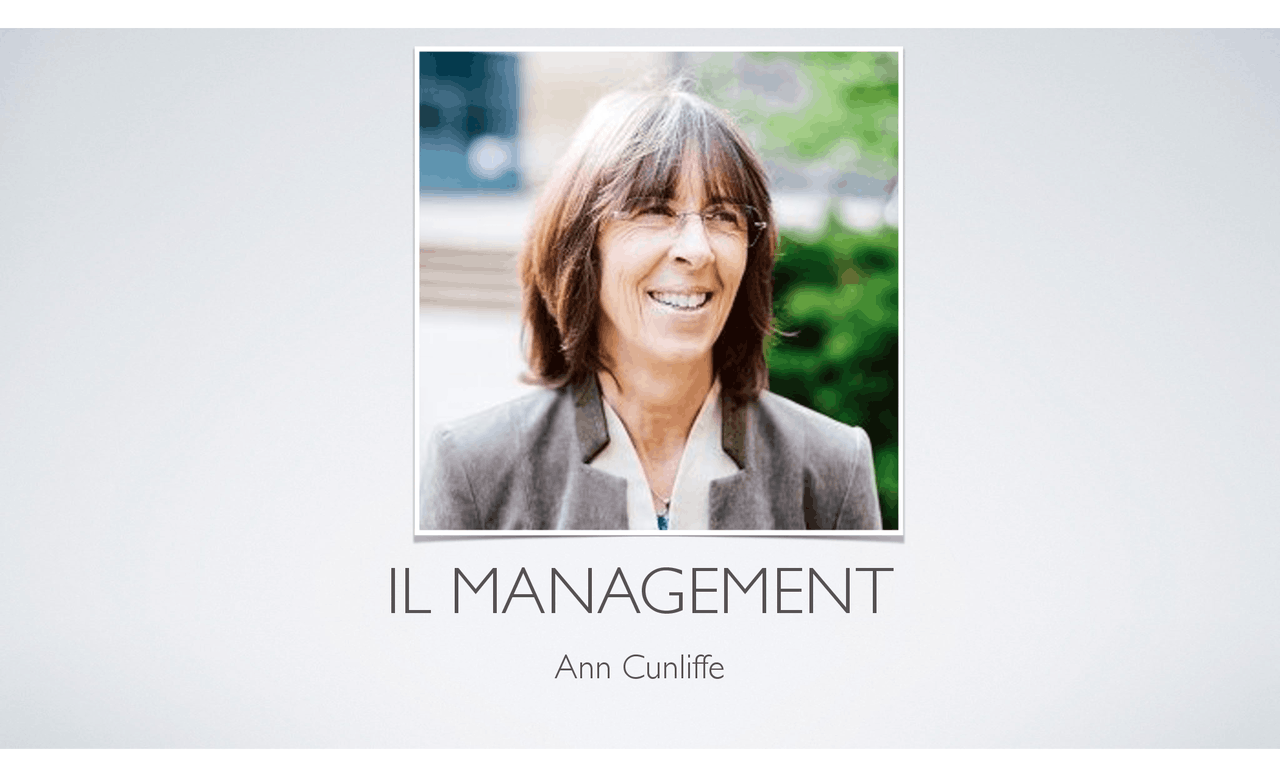 Il management di ann culifee - Docsity