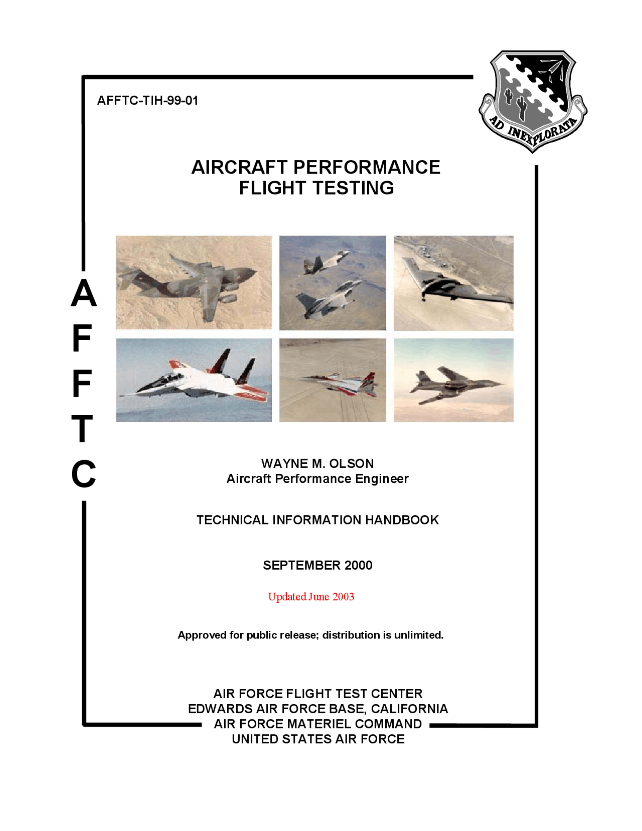 Aircraft Performance Flight Testing - Docsity