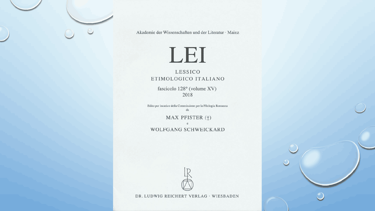 Lessico etimologico dell'italiano - Docsity