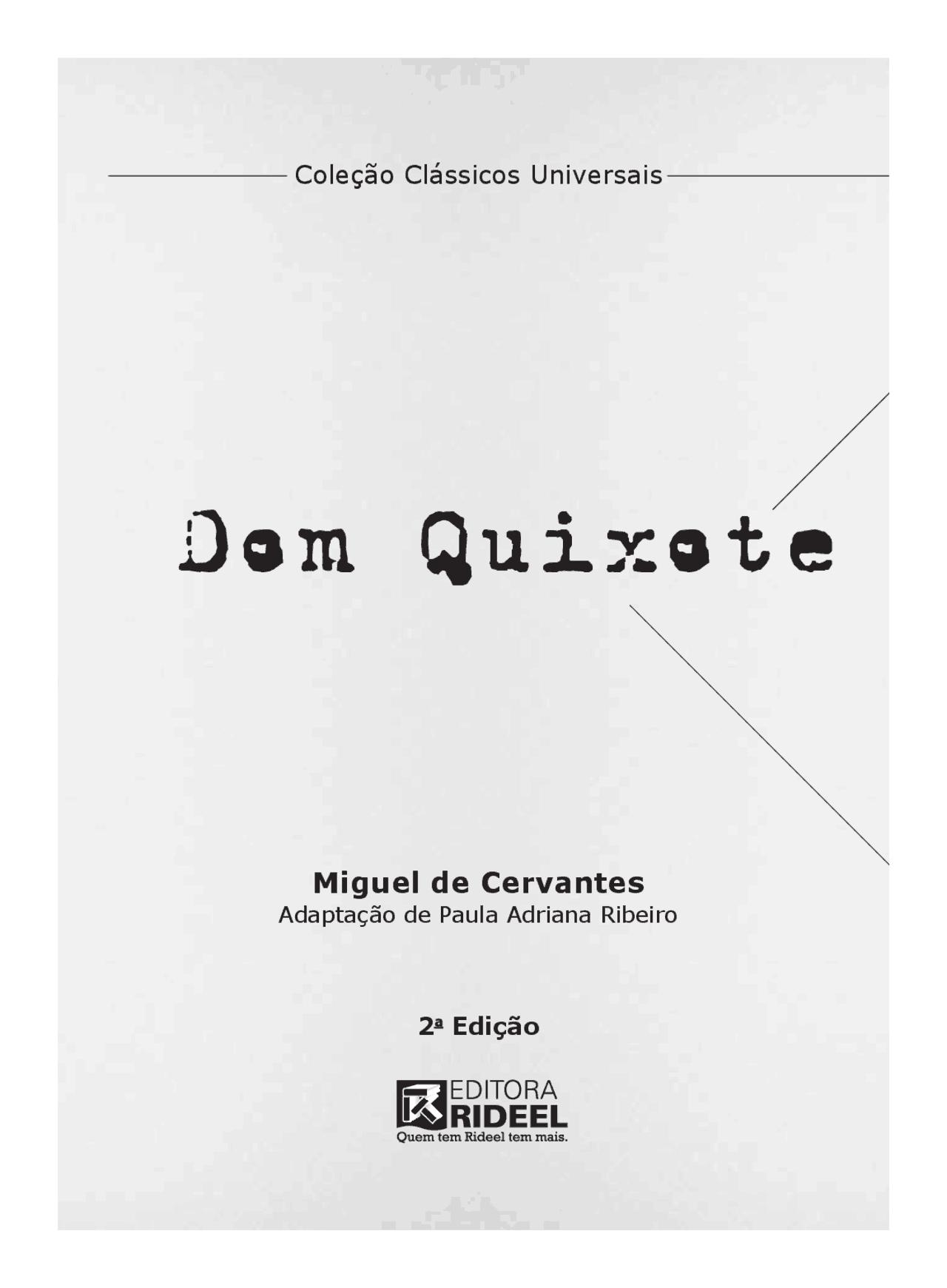 Dom Quixote De La Mancha Miguel De Cervantes Docsity