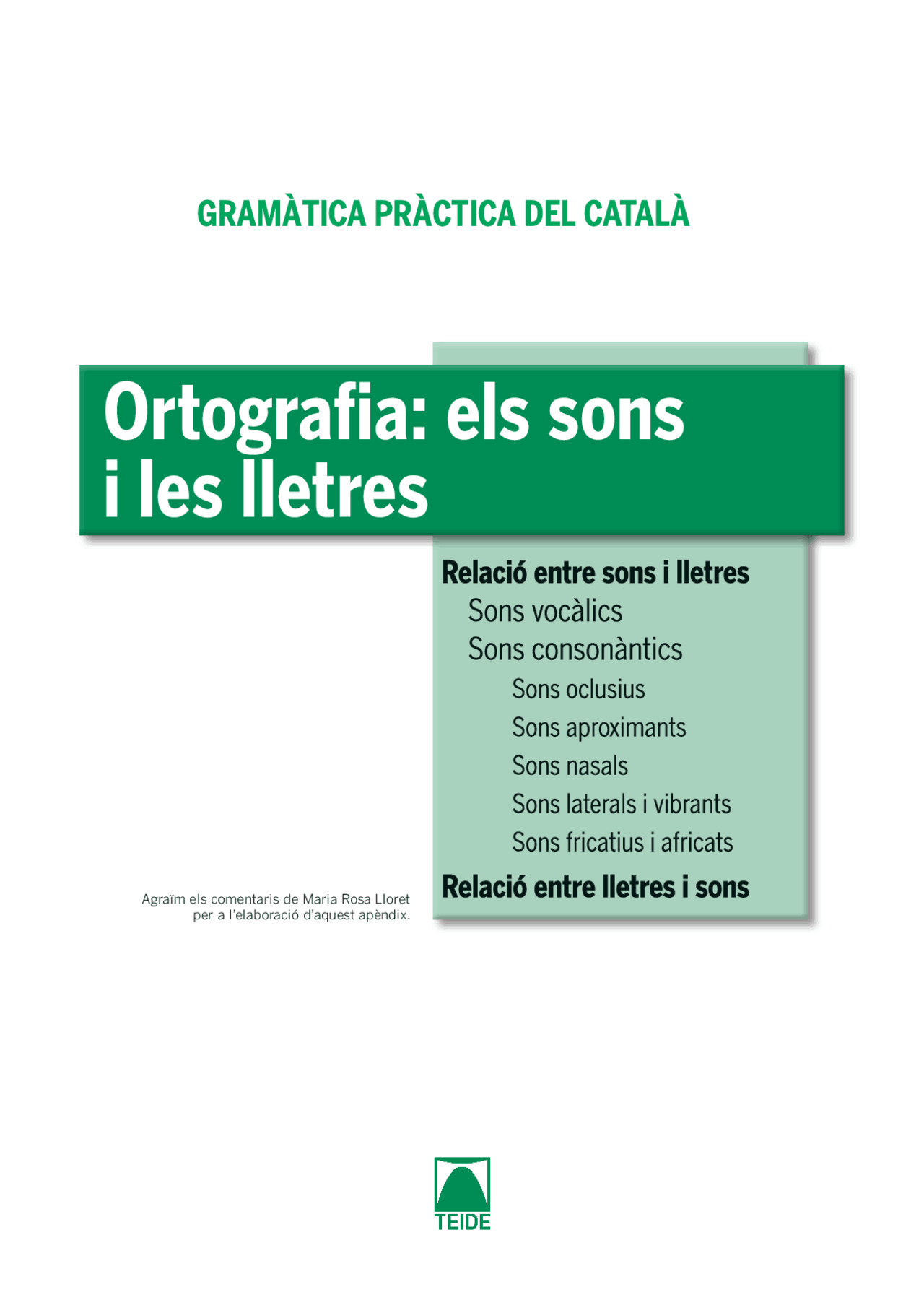 Relación entre sons y letras en catalán: Ortografía práctica | Apuntes ...