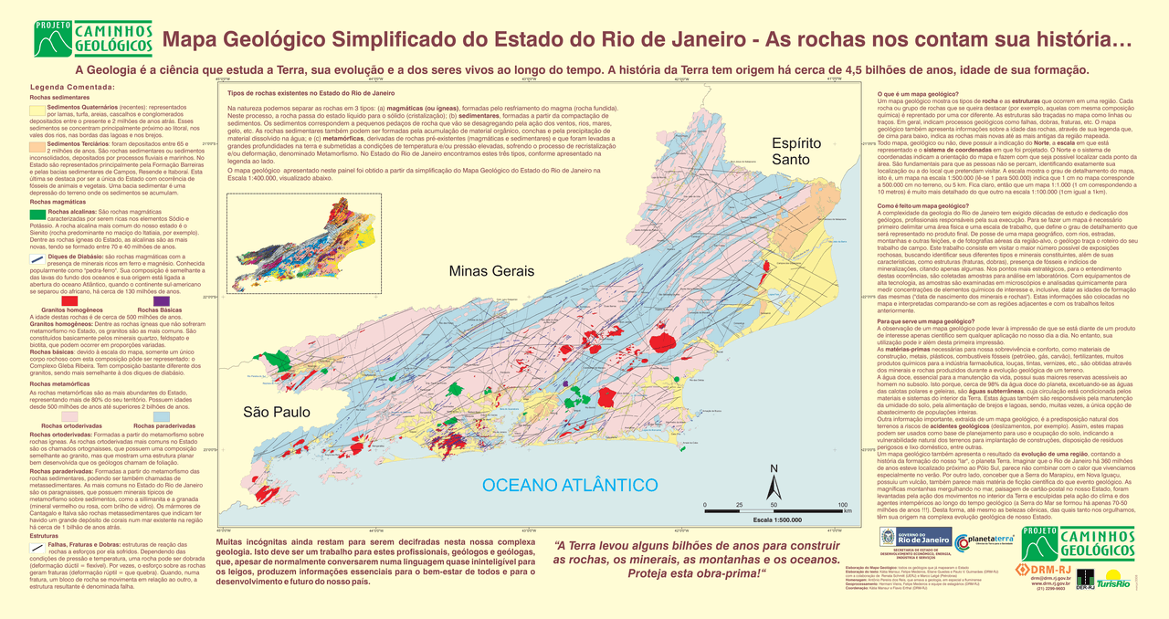 Mapa Geologico Rio De Janeiro Docsity