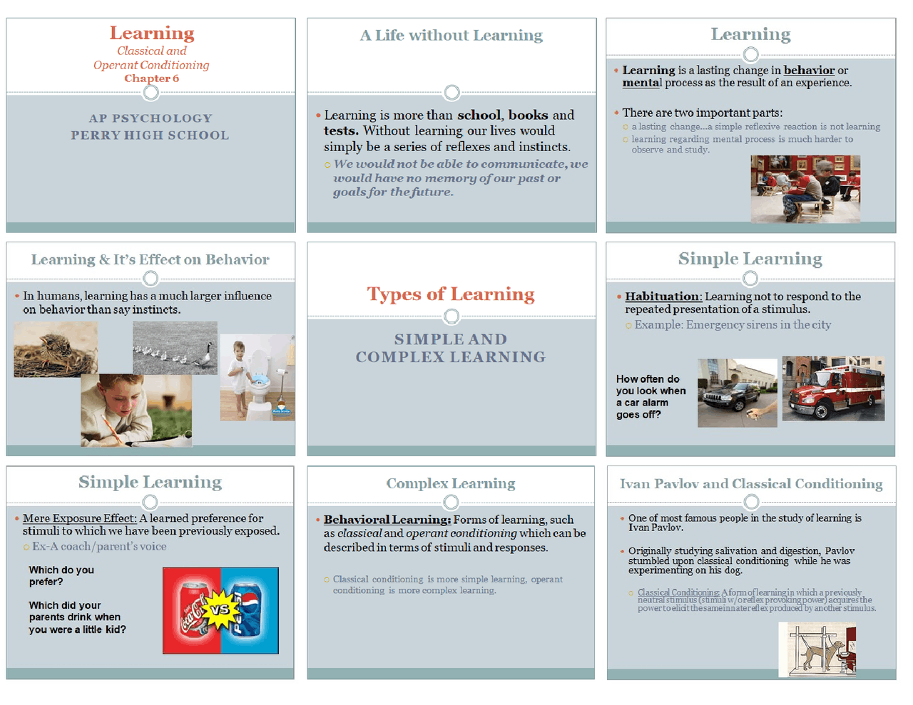 Learning the behavior of human needs - Docsity