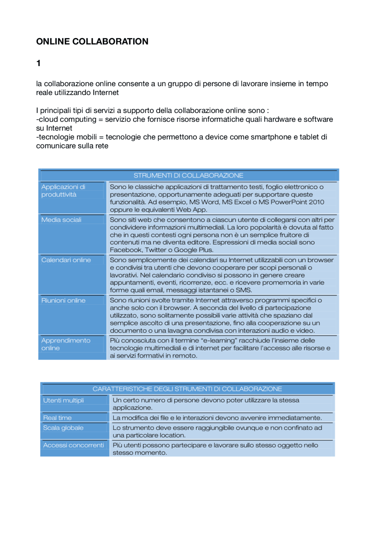 MODULO 7 ECDL RIASSUNTO - Docsity