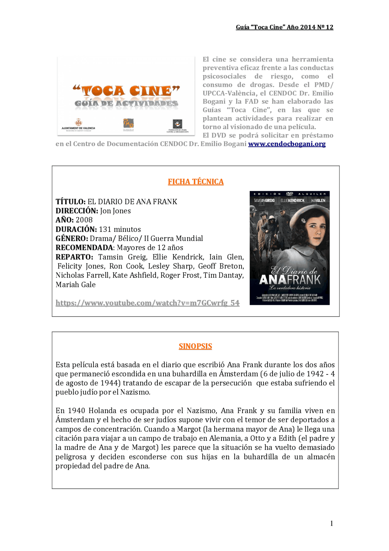 El Diario De Ana Frank Docsity