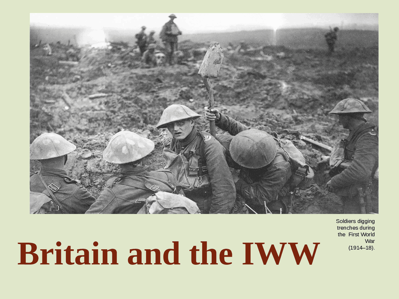 Britain and the first world war Docsity