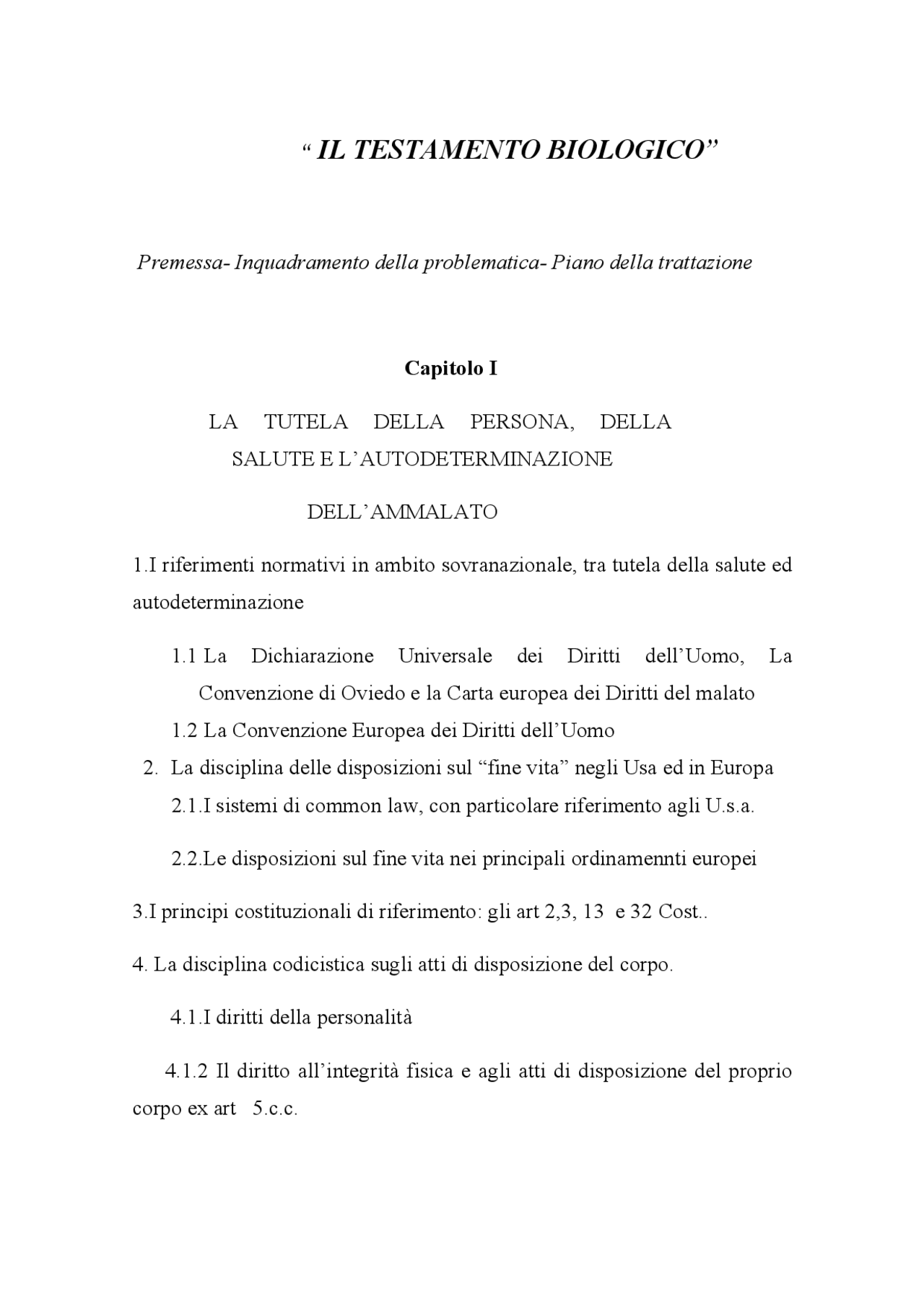 Consenso informato pdf Docsity