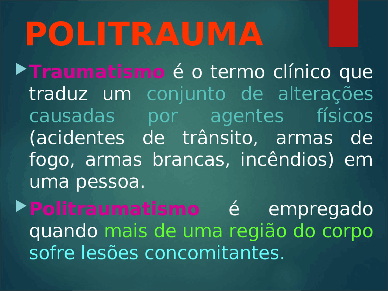 Politraumatismo ossos - Docsity